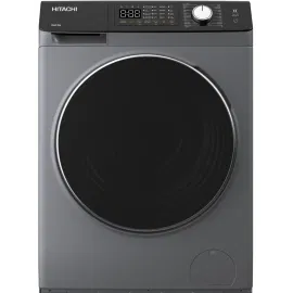 غسالة هيتاشي امامية 9 كيلو 16 برنامج 1400دورة سلفرBD-904HVOS