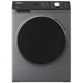 غسالة هيتاشي امامية 10.5كيلو16برنامج1400دورة سلفرBD-1054HVOS