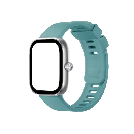 سوار ساعة ريدمي, من البولي يوريثين الحراري, سريع الفك, بلون سماوي 