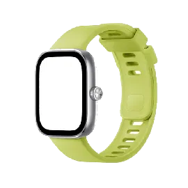 سوار ساعة ريدمي, من البولي يوريثين الحراري, سريع الفك, بلون اخضر 