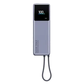 باور بانك شاومي ,10 كيلو ,165 واط ,كابل مدمج