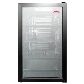 ثلاجة عرض هام ، 4.4 قدم، انقرتر، أسود – HM145BJC-G26