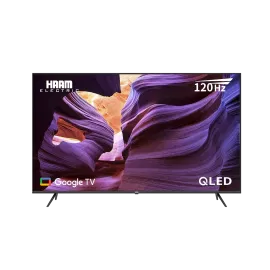 شاشة هام 65 بوصة دقة 4K UHD ذكي QLED مع مستقبل مدمج – QHM65UH575KG120H