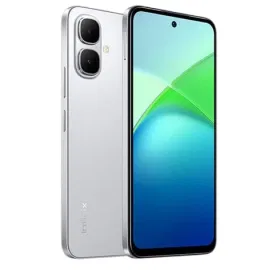 إنفينيكس سمارت 10، سعة تخزين 128 جيجابايت، ذاكرة 4 جيجابايت، يدعم شبكة الجيل الرابع، شريحتين - فضي تيتانيوم