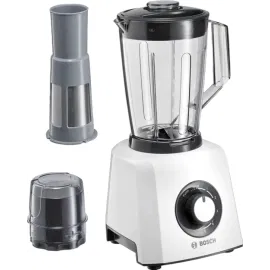 خلاط بوش 1.5لتر W600 وعاء بلاستيك ابيض MMB33P5BGB