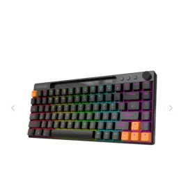 بورودو، لوحة مفاتيح ميكانيكية للألعاب، 84 مفتاحًا، أسود