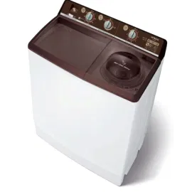 غسالة هيتاشي حوضين 17 كيلو ابيض غطاء بني PS-1700FJDBR