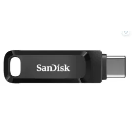 ذاكرة فلاش SanDisk Ultra Dual Drive، منفذ USB 3.0، سعة 64 جيجابايت، لون أسود - SDDDC3-064G-G46