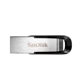 ذاكرة فلاش سانديسك ألترا فلير، منفذ USB 3.0، سعة 128 جيجابايت، أسود - SDCZ73-128G-G46
