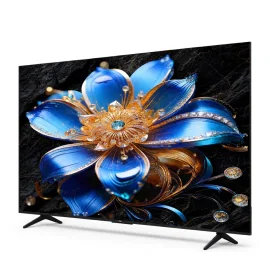 شاشة تلفزيون تي سي ال 55 بوصة 4K QLED شاشة سمارت جوجل، مع مستقبل مدمج - 55T61D