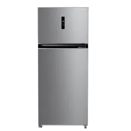 ثلاجة توشيبا (2 بابين)، سعة 18.9 قدم مكعب، لون فضي – GR-RT702WE-PMU(57)