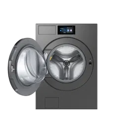 غسالة سامسونج اماميه 21 كيلو WD90F21BCS Dark Steel