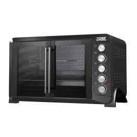 فرن اكسبير 100 لتر 2800 واط مروحة باب مزدوج اسود XPTO100L-24