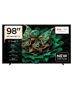 شاشة TCL سمارت 98 بوصة QD Mini LED Google TV ,98C7K