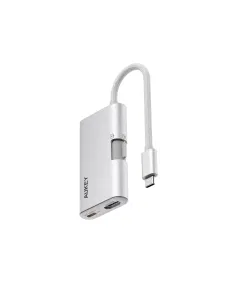 محول هاب, أوكي USB 3 في 1،فضي - UH-CUH01-SV