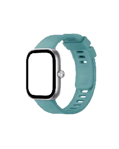 سوار ساعة ريدمي, من البولي يوريثين الحراري, سريع الفك, بلون سماوي 