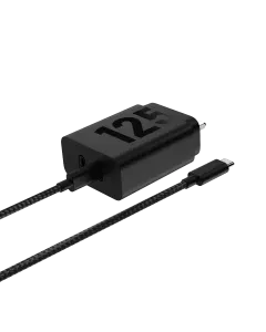 موتورولا شاحن حائط، 125 واط، USB-C، أسود - PG38C06631